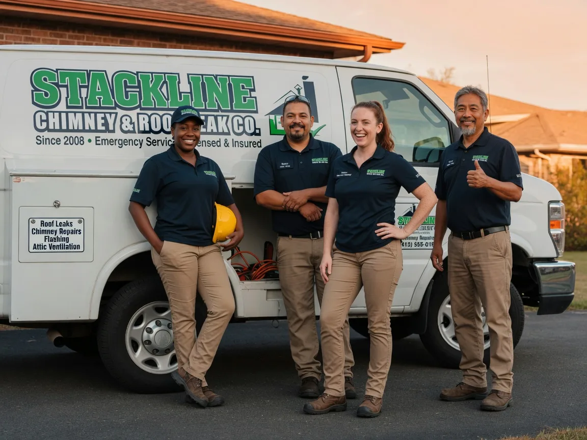 Chimney flashing repair company in Needham, IN